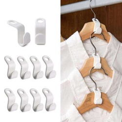 B�jlekroge til garderobe 10 stk.  � Pladsbesparende til garderoben