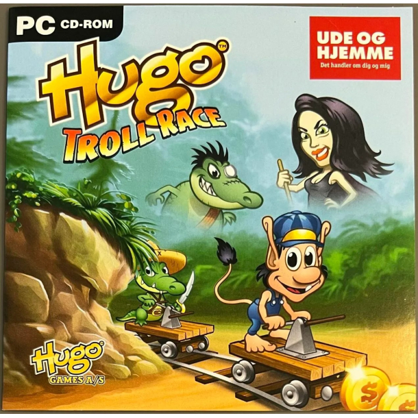 BRUGT SOM NYT - Hugo Retro: Troll Race � Papsleeve