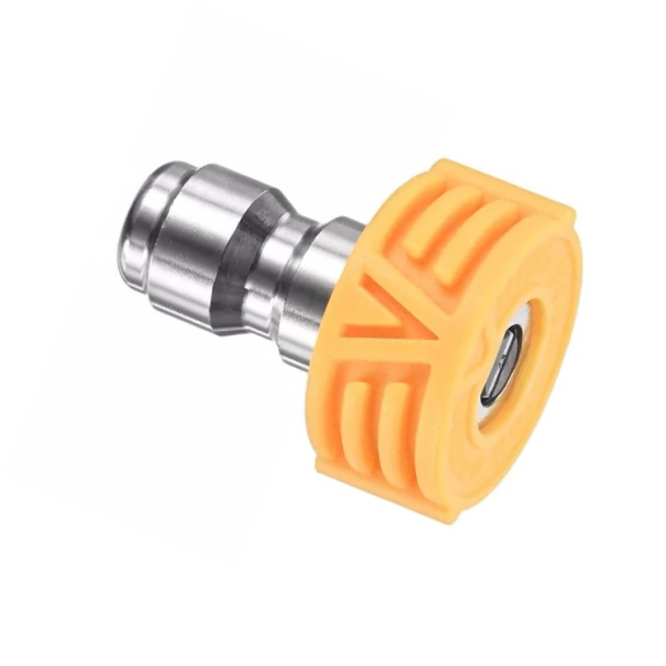 Dysehoved til H�jtryksrenser 15 graders spredning�Quick Connect Durable High Efficiency Pressure Washer Nozzle Orifice