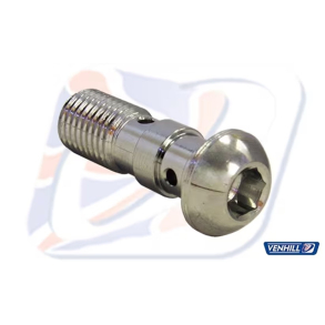 VENHIL 210125DC Banjo bolt M10x1,25 CHROM DOBBELT 10-1,25 mm double