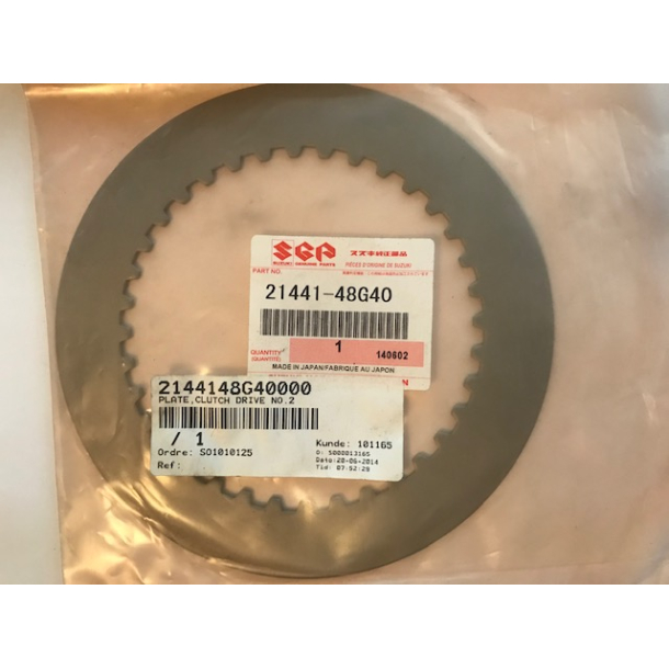 SUZUKI 2144148G40 PLATE,CLUTCH DRIVE NO.2 (NAS) VZR1800 M1800 C1800R VLR1800 INTRUDER BOULEVARD 2006-2017