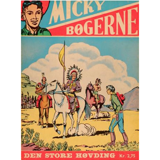BRUGT RIMELIG STAND - Kaptajn Micky-B�gerne 1958 Nr. 2 Den store h�vding 