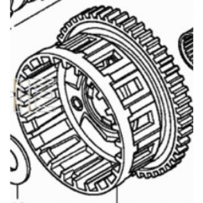 BRUGT Koblingskl Honda CBR SC59 22115-MFL-880 CLUTCH OUTER
