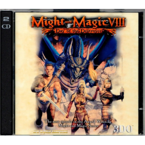 BRUGT SOM NYT Might & Magic VIII: Day of the Destroyer PC CD-ROM 2 DISC CD-ROM