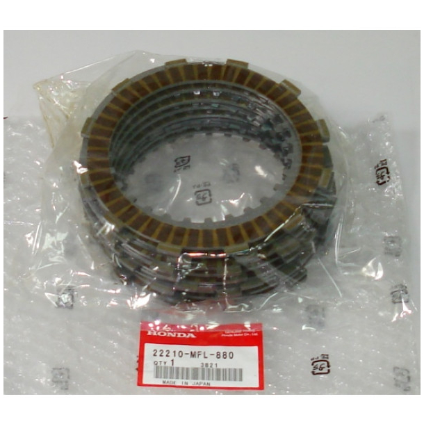 BRUGT Koblingspladest Honda CBR SC59 22210-MFL-880 DISK SET, CLUTCH