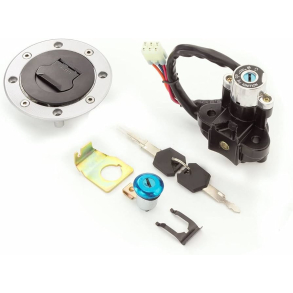 L�SES�T KOMPLET (6-wire-ign-lock) LOCK-SET SUZUKI SV650 DL650 SV1000 GSXR600 GSXR750 GSXR1000 DL1000