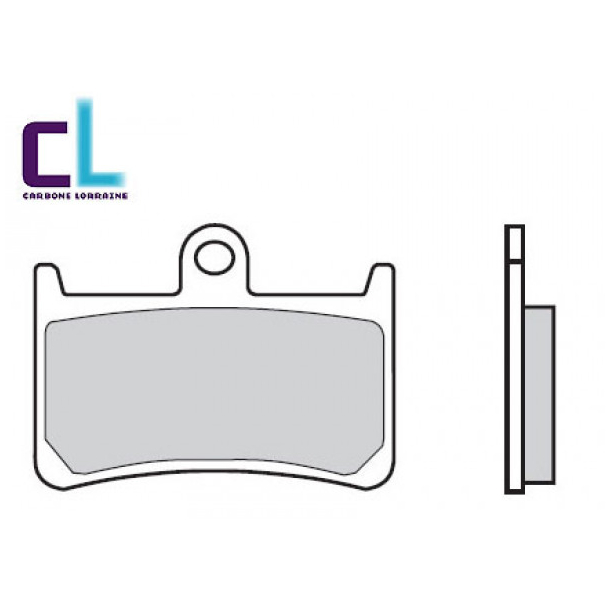 Bremseklodser Carbone Lorraine C55 Race Yamaha