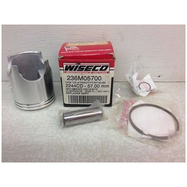 236P4 WISECO STEMPEL KIT 57.00MM Yamaha AT MX YT DT 125 236M05700