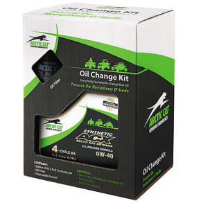 Arctic Cat 2436-682 ACX 0W-40 Synthetic Oil Change Kit 