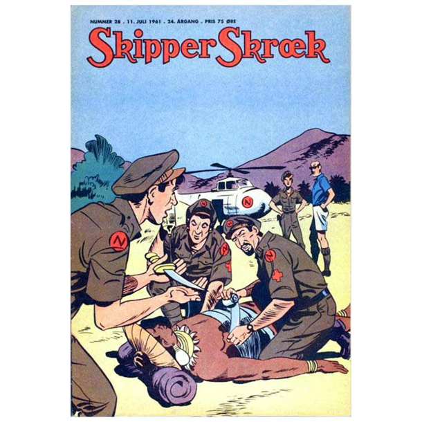 BRUGT RIMELIG STAND - Skipper Skr�k 1961 Nr. 28