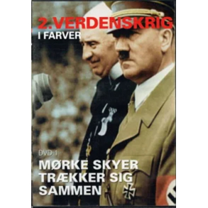 BRUGT som ny - 2. Verdenskrig i Farver DVD1 - M�rke skyer tr�kker sig sammen - DVD