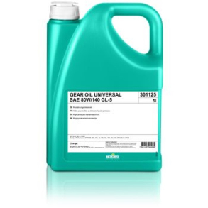 MOTOREX GEAR OIL UNIVERSAL 80W/140 5L H�jtryks olie til sm�ring af k�ret�jsgear, bagaksler og aksler med hypoid gear.