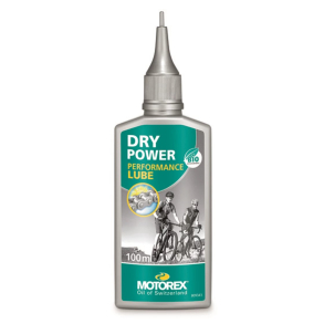 MOTOREX BIKE CHAIN BOTTLE DRY 100ML Biologisk nedbrydelig, fuldsyntetisk voks-baseret oliesm�rremiddel til cykler