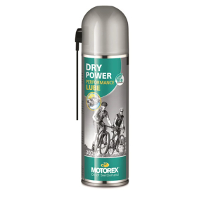 MOTOREX BIKE CHAIN SPRAY DRY 300ML Biologisk nedbrydelig, fuldsyntetisk voks-baseret oliesm�rremiddel til cykler.