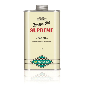 MOTOREX SUPREME SAE 50 1L Motorolie til klassiske k�ret�jer