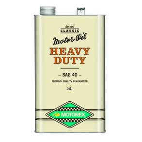 MOTOREX HEAVY DUTY  SAE 40 5L Motorolie til klassiske k�ret�jer