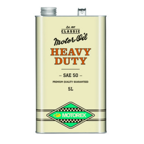 MOTOREX HEAVY DUTY SAE 50 5L Motorolie til klassiske k�ret�jer
