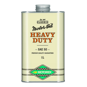 MOTOREX HEAVY DUTY SAE 50 1L Motorolie til klassiske k�ret�jer