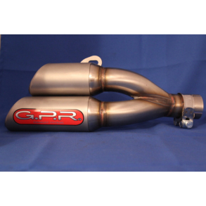 G.P.R Thunderline Silencer Double Slash Yzf R6 06-09