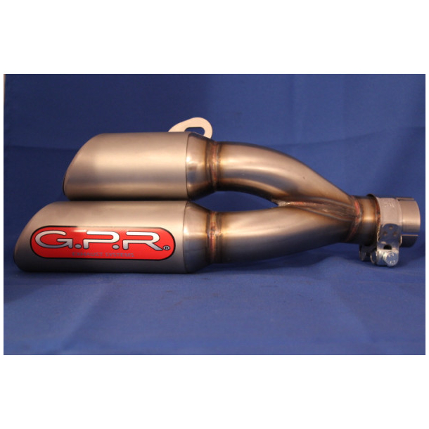 G.P.R Thunderline Silencer Double Slash Yzf R6 06-09
