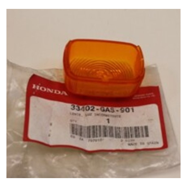 Honda33402GAS901 33402-GAS-90133402GAS900 33402-GAS-900 LENS WINKER Blinkglas orange - originalt H