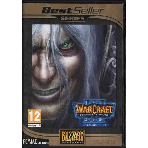 BRUGT SOM NYT - WarCraft III: The Frozen Throne - PC 