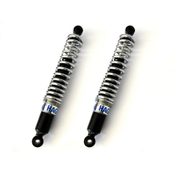 Hagon Twin Dmper34008 - Black body - Chrom spring 340MM KAWASAKI ZL600 ZL1000 ELIMINATOR Z1100