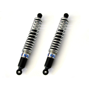 Hagon Twin Dmper34008 - Black body - Chrom spring 340MM KAWASAKI ZL600 ZL1000 ELIMINATOR Z1100
