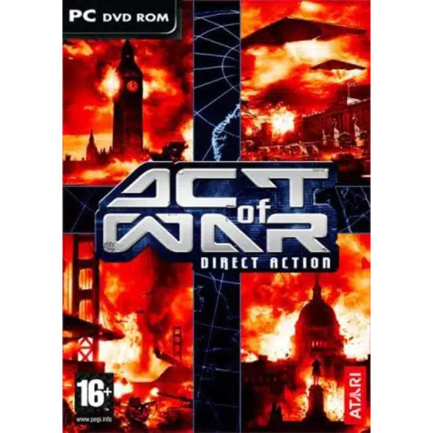 BRUGT SOM NYT - Act of War: Direct Action - PC 