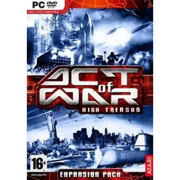 BRUGT SOM NYT - Act of War: High Treason - PC 