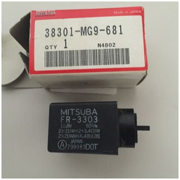 Honda 38301MG9681 38301-MG9-681 38301KK9952 38301-KK9-952 Relay Comp.,winke RELAY, TURN SIGNAL (MITS