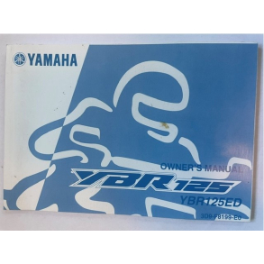 Yamaha 3D9F8199E0 O/M YBR125ED Owners Handbook Manual '05 '06