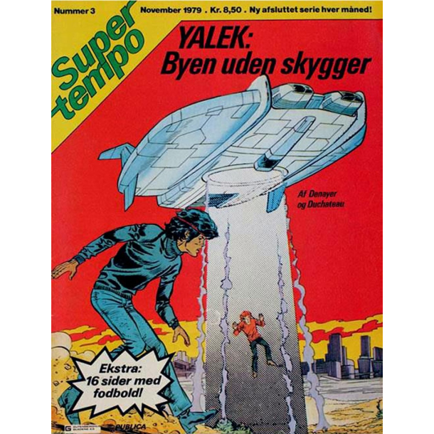 BRUGT RIMELIG STAND - Supertempo 1979 Nr. 3 Yalek: Byen Uden Skygget