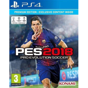 BRUGT SOM NYT -PES 2018 PS4 Pro Evolution Soccer 2018 Premium Edition - PS4 PlayStation 4 Playstation 4