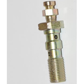 Banjobolt M10x1,00 dobbelt m/udluftning M10x1.00 DOUBLE BLEED BANJO BOLT ZINK