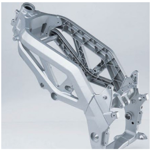 Suzuki 41100-16G20-YBM FRAME(SILVER) SV1000 04 Nyt uafgift lagret siden 2004 derfor pris