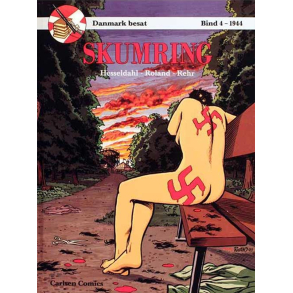 BRUGT RIMELIG STAND Kasseret Biblioteksbog - Danmark besat Nr. 4 1944 - Skumring