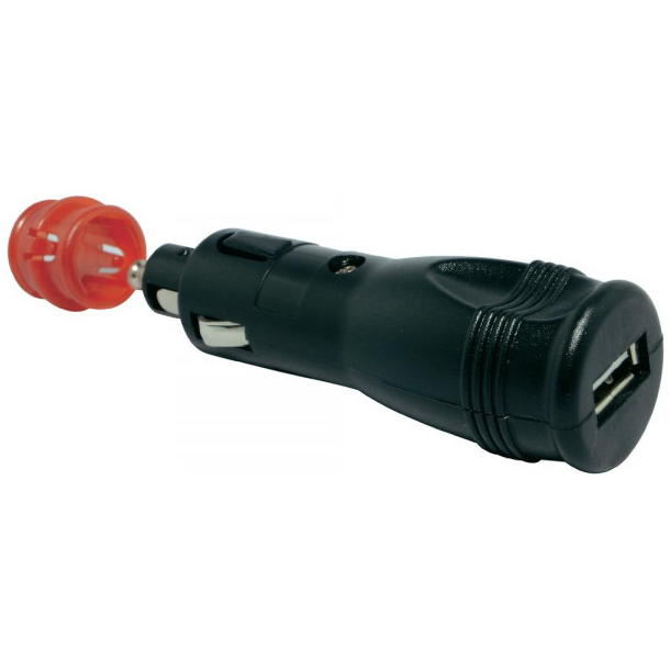 Cigar/DIN til USB Dobbelt stikdse