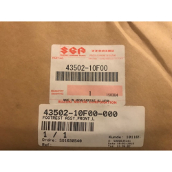 SUZUKI 4350210F00 43502-10F00 FOOTREST ASSY,FR,L VL1500 INTRUDER LC 1998-2004