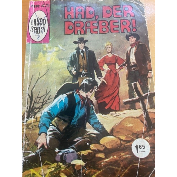BRUGT SLIDT D�RLIG STAND- Lasso Serien 1970 Nr. 43 Had, Der Dr�ber