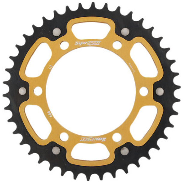 Supersprox Stealth Guld kdehjul 486 520 45T R6/R1/GSXR