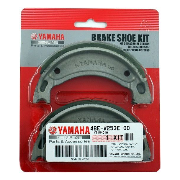 YAMAHA 4BEW253E00 4BE-W253E-00-00 1022533000 102-25330-00-00 1222533000 BRAKE SHOE KIT