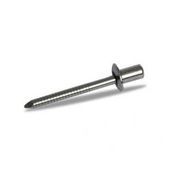 MIVV 50.73.039.1 Popnitte 4,65-4,85 x 12,9 Rivet Mivv 50.73.039.1 MIVV SPARE STEEL RIVET DIAMETER 4.7MM LENGHT 12MM SILVER