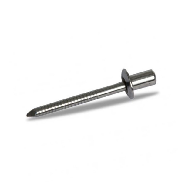 MIVV 50.73.039.1 Popnitte 4,65-4,85 x 12,9 Rivet Mivv 50.73.039.1 MIVV SPARE STEEL RIVET DIAMETER 4.7MM LENGHT 12MM SILVER