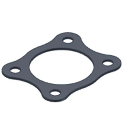 MIVV 0.73.043.1 Pakning 4 huls bolton Graphite plate gasket MIVV 50.73.043.1 for flange (4 holes)