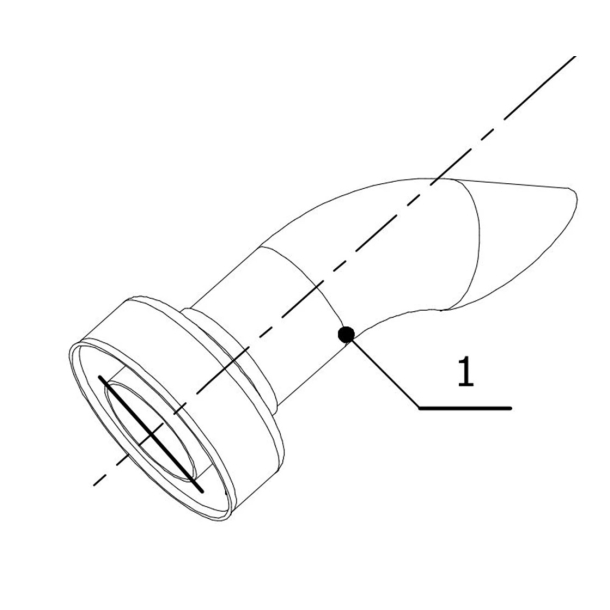 MIVV db Killer 50.DK.020.0 �61mm ID.33mm L.140 Gp, Oval/X-Cone 50.DK.020.0 - Mivv db-killer d35 - d61 - L.140 mm Gp - Oval - X-Cone LC3