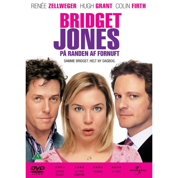 BRUGT som ny - Bridget Jones 2 - P� randen af fornuft - DVD  