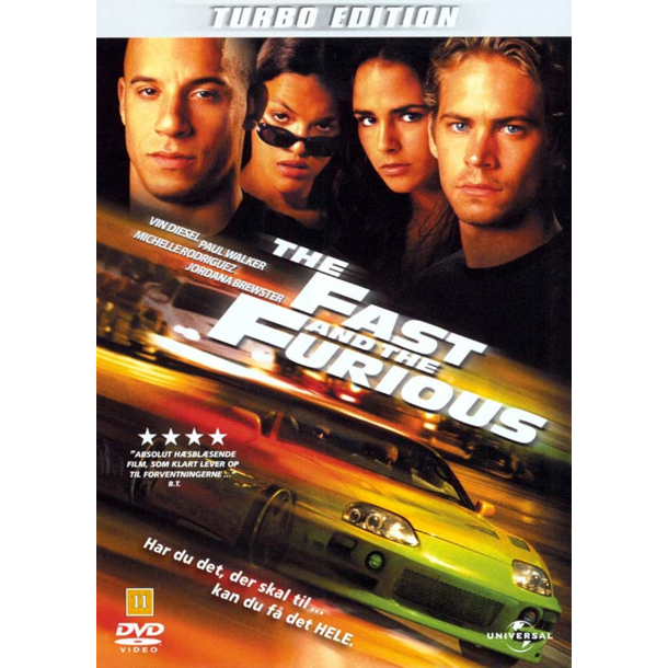 The Fast and the Furious, Turbo Edition DVD