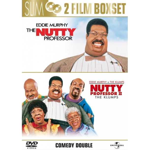 BRUGT som ny - The Nutty Professor / Nutty Professor II: The Klumps (2002) - 2 FILM BOXSET DVD�