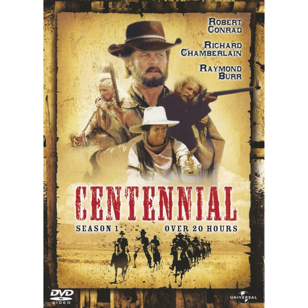 Colorado Sagaen: Den komplette serie - Centennial  (1978) Box (6-disc) 20 timer